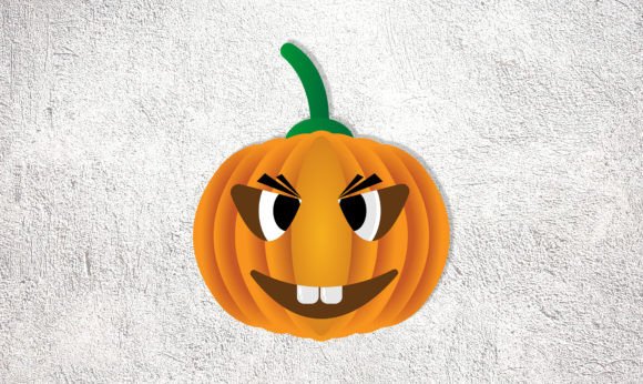 3D Halloween Design Template for Creative Projects