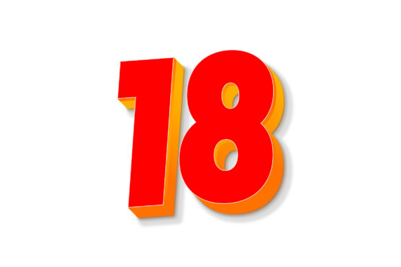 3D Text Design of Letter 18 – Creative and Practical Uses