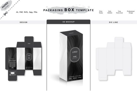 Perfume Packaging Die-cut 3D Box Design: Elevating Brand Identity with Creative and Scalable Solutions