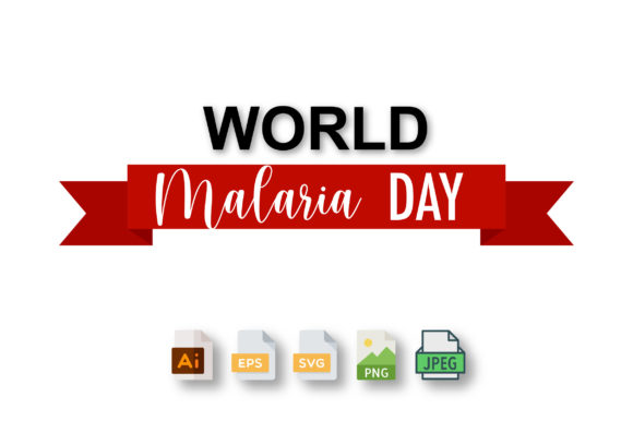 World Malaria Day 3D Text Design: Creative Awareness and Impact